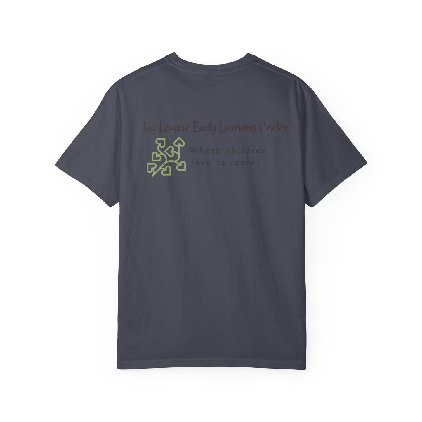 CUSTOM SHIRT FOR IVY LEAGUE ELC Play Is Learning T-Shirt — "Play is Learning the Most Natural Form" Preschool Teacher Tee