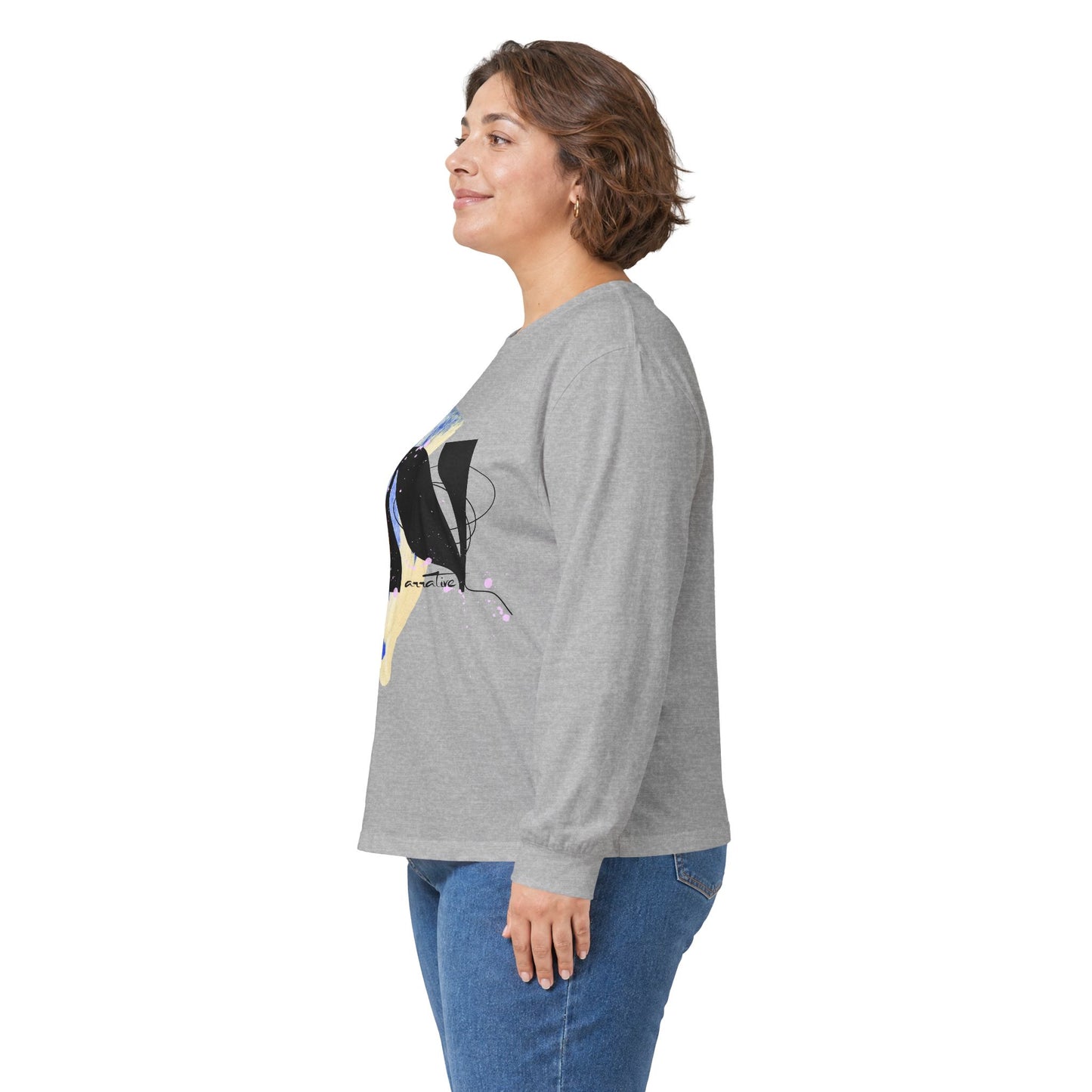 I stopped painting to be here long sleeve shirt