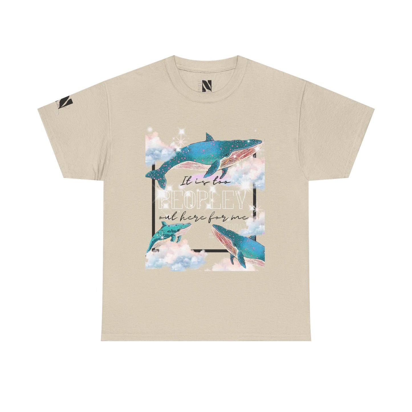 It is too peopley out here for me today shirt