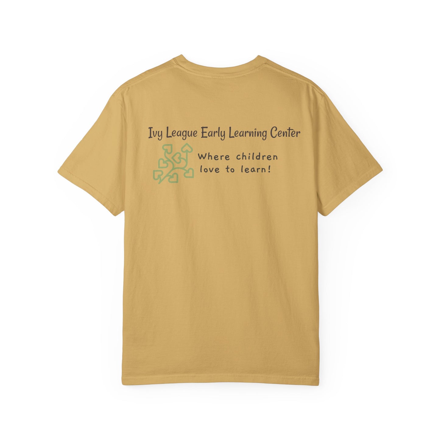 CUSTOM SHIRT FOR IVY LEAGUE ELC Play Is Learning T-Shirt — "Play is Learning the Most Natural Form" Preschool Teacher Tee