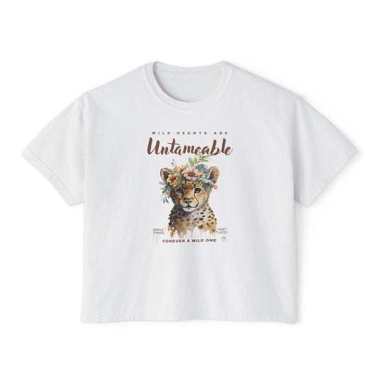 Untamable Pretty + Fierce Wild Cat | Flower Crown | Wild Tee