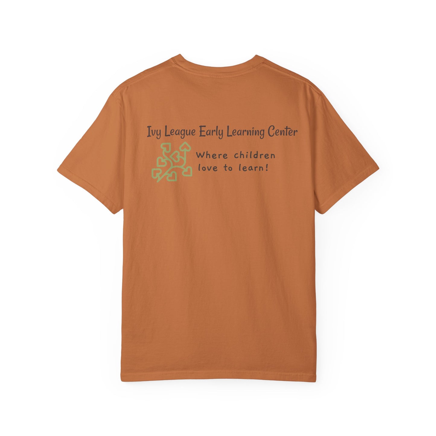 CUSTOM SHIRT FOR IVY LEAGUE ELC Play Is Learning T-Shirt — "Play is Learning the Most Natural Form" Preschool Teacher Tee