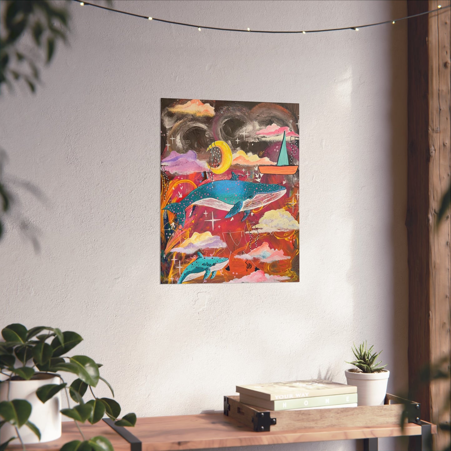 Whales Of The Sky- PRINT