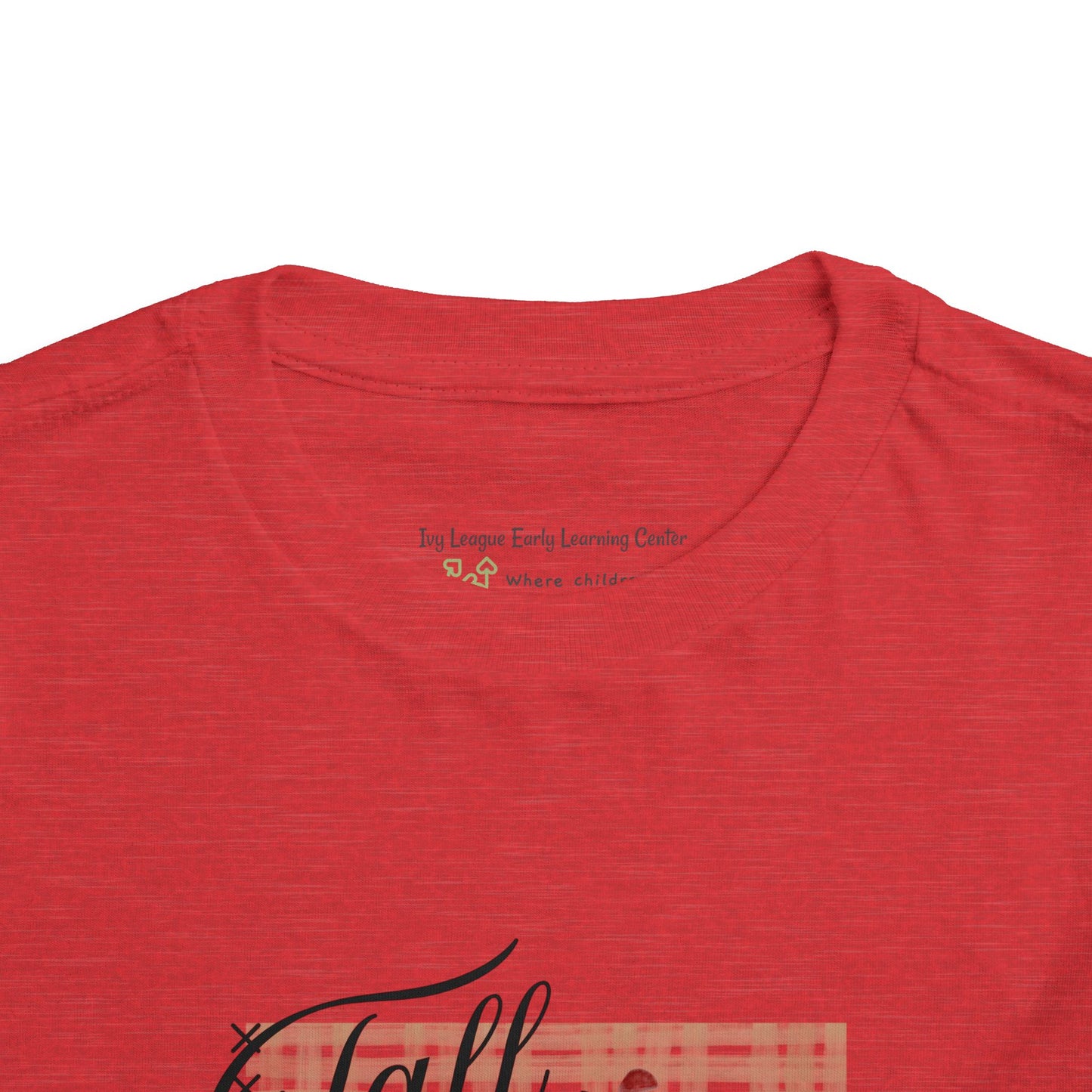 Fall into learning Toddler Tee for Ivy League ELC
