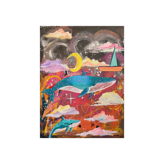 Whales Of The Sky- PRINT
