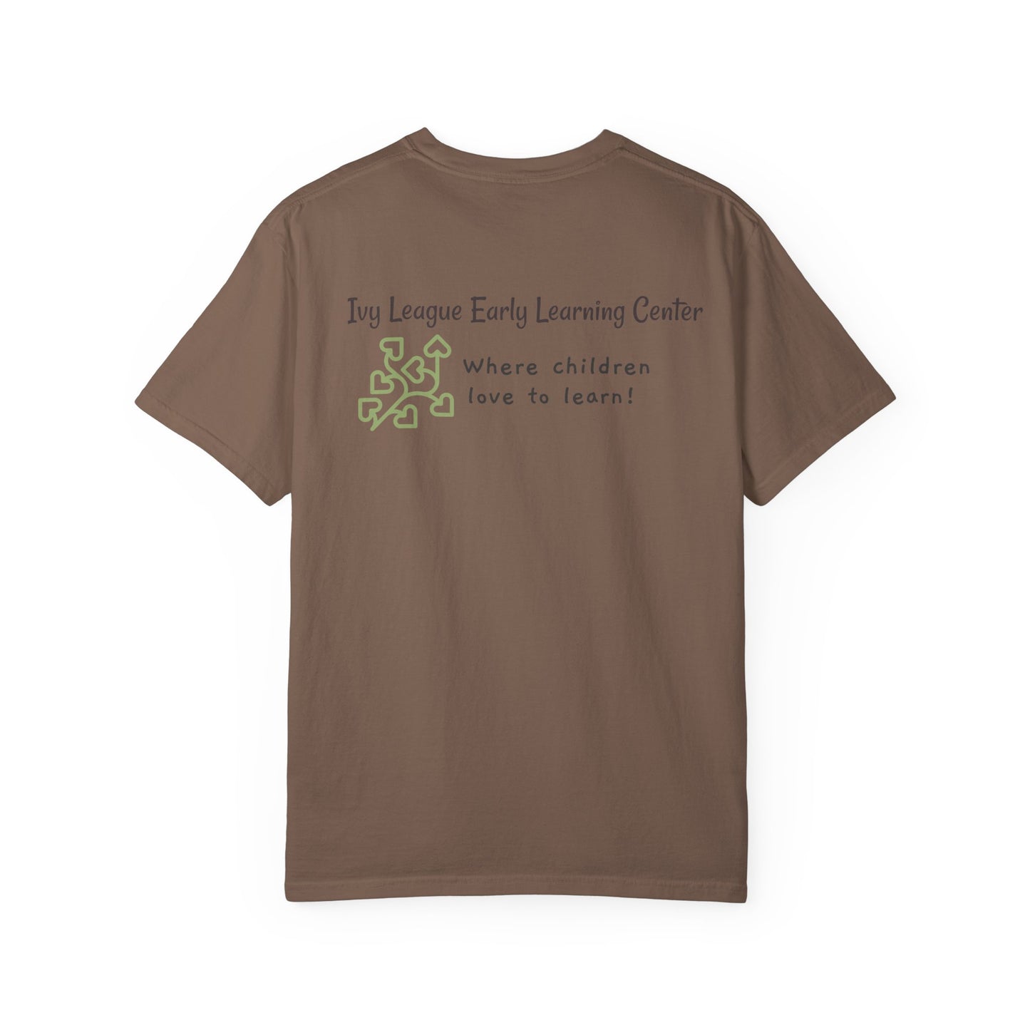 CUSTOM SHIRT FOR IVY LEAGUE ELC Play Is Learning T-Shirt — "Play is Learning the Most Natural Form" Preschool Teacher Tee