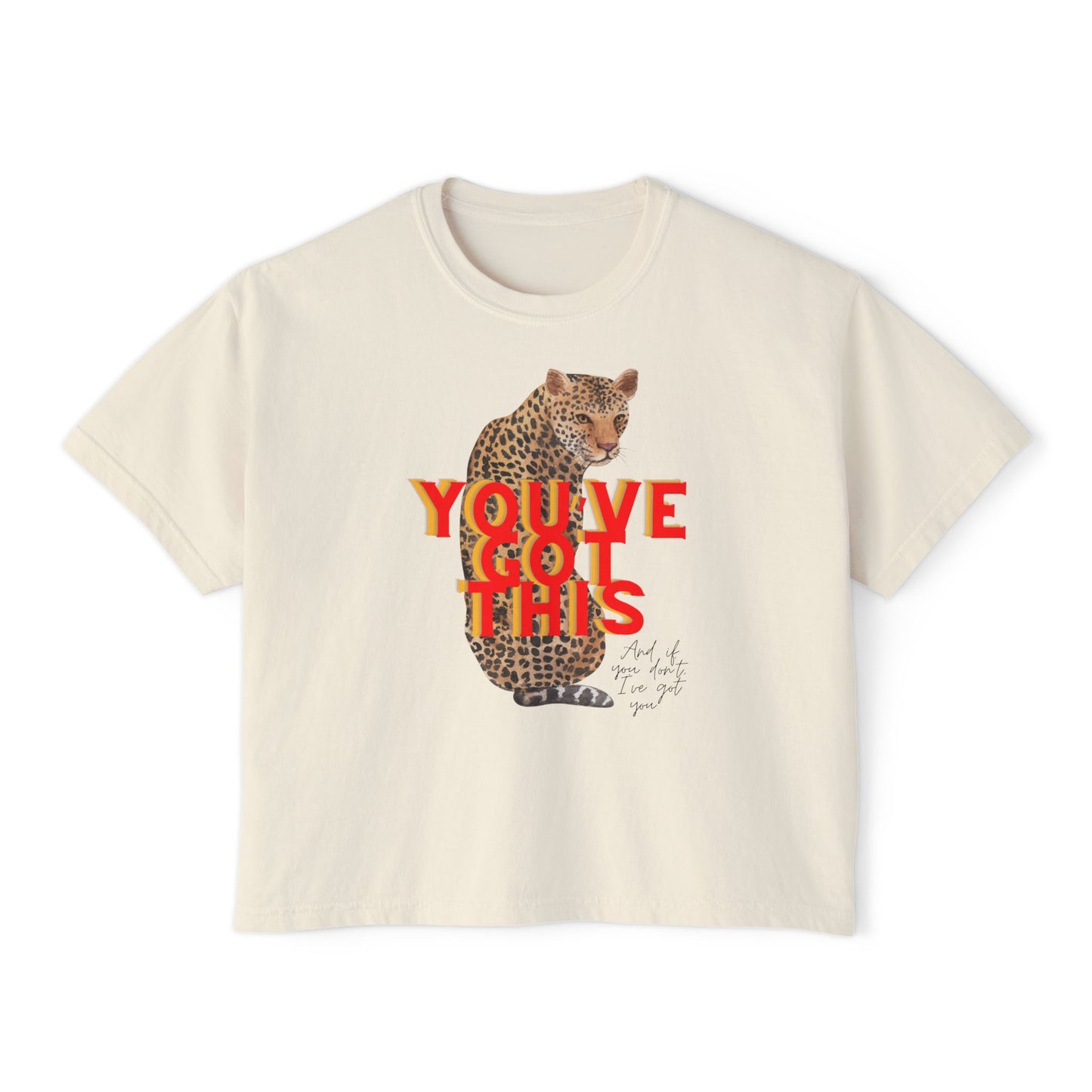 You’ve got this tee | none of this happened by chance T-shirt | leopard shirt