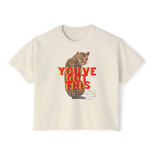 You’ve got this tee | none of this happened by chance T-shirt | leopard shirt