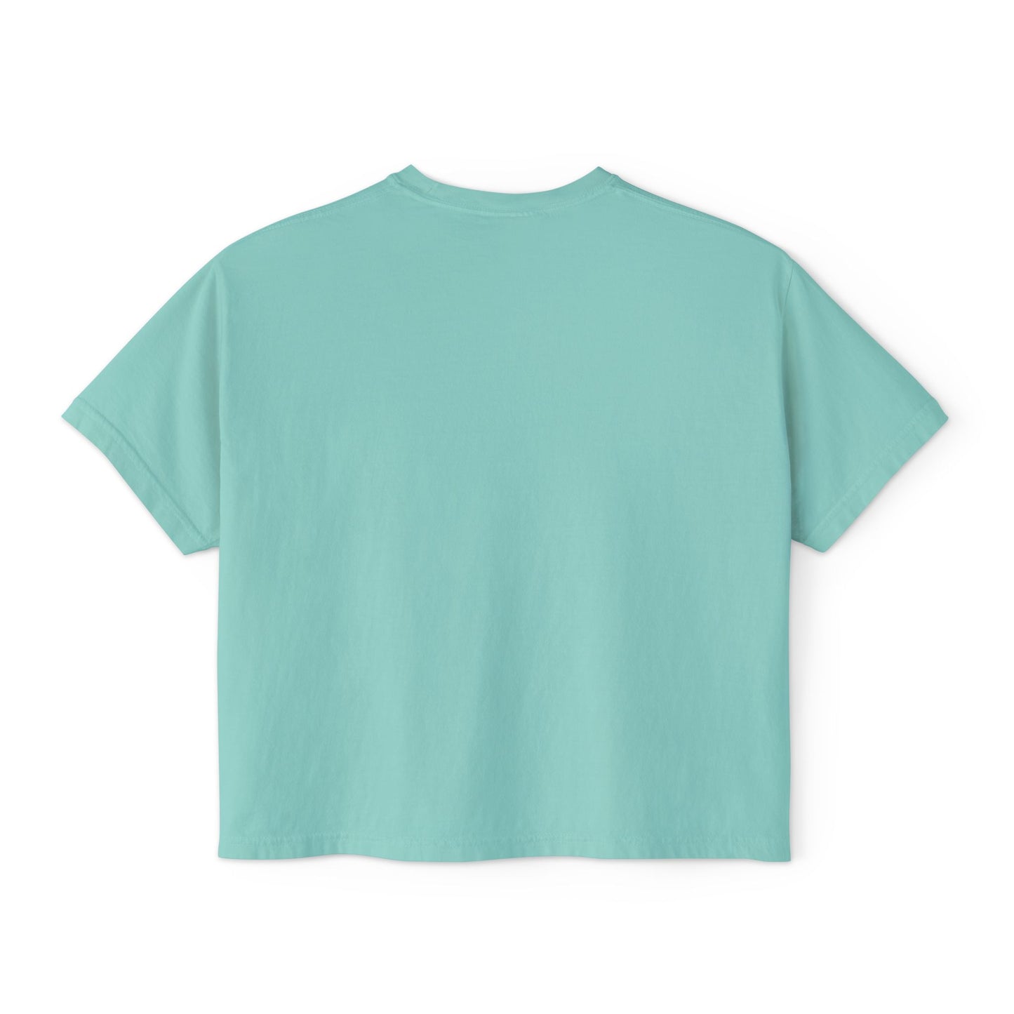 Checkered Enjoy Life Boxy Tee