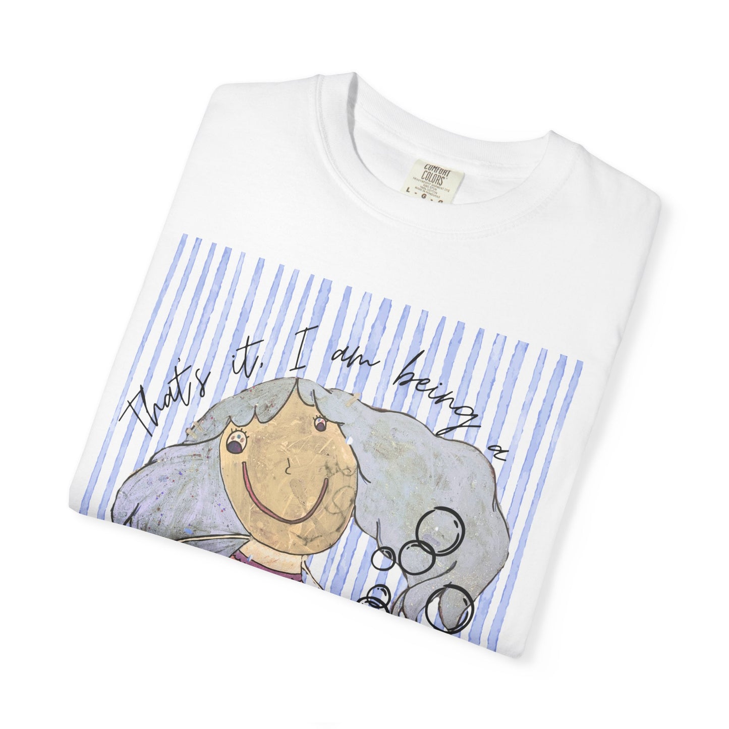 Mermaid Watercolor Graphic T-Shirt — "Just a Little Mermaid"