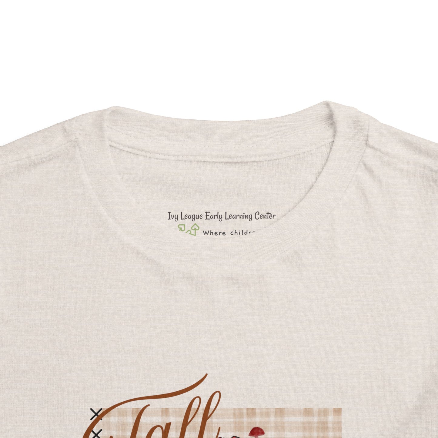 Fall into learning Toddler Tee for Ivy League ELC