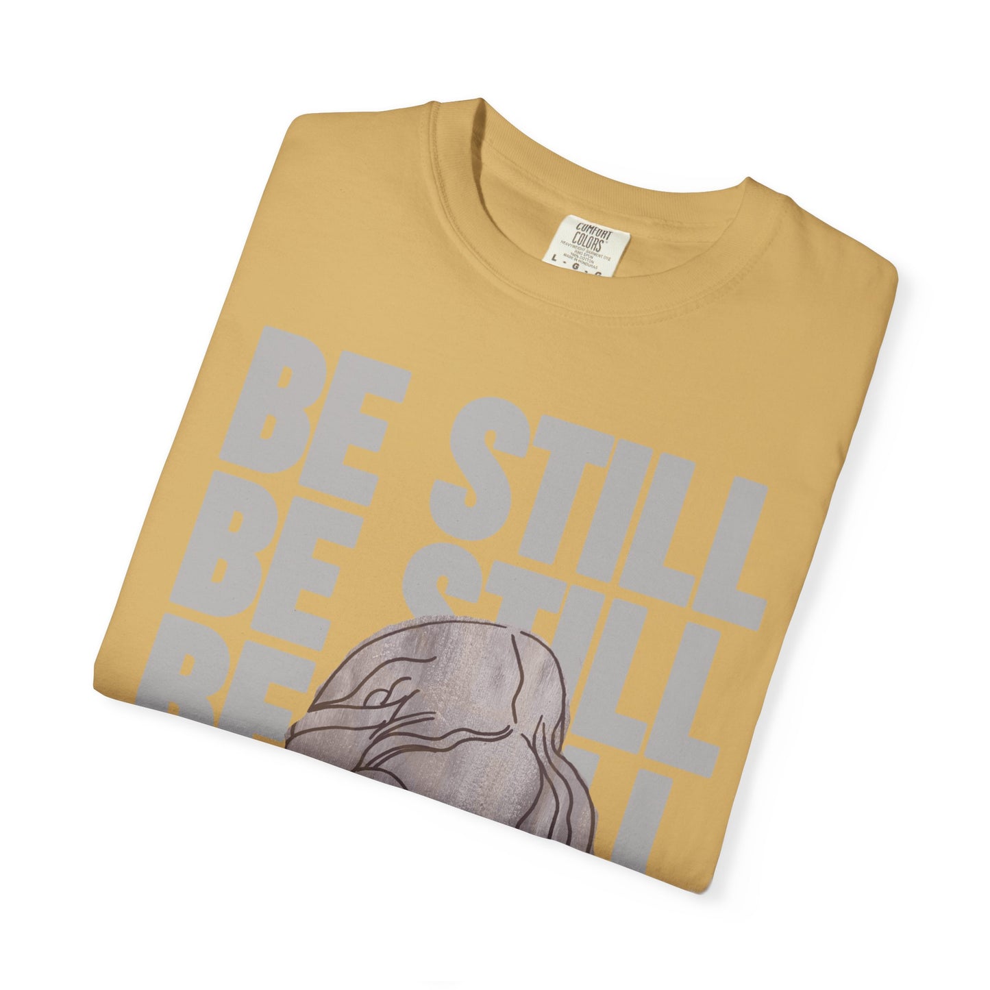 Be Still in Motherhood T-Shirt — Balancer of Chores + Cuddles, Messes + Magic