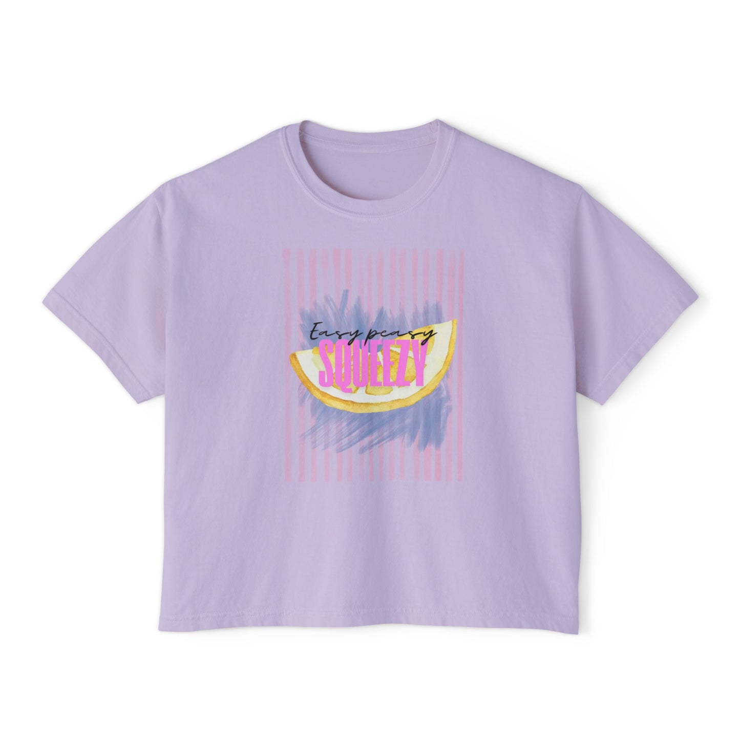 Easy Peasy | Stressy Depressy Boxy Tee