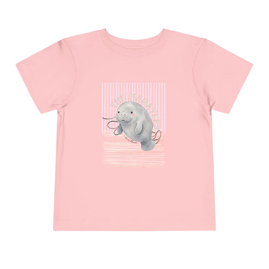 Toddler I Love The Manatees Short Sleeve Tee