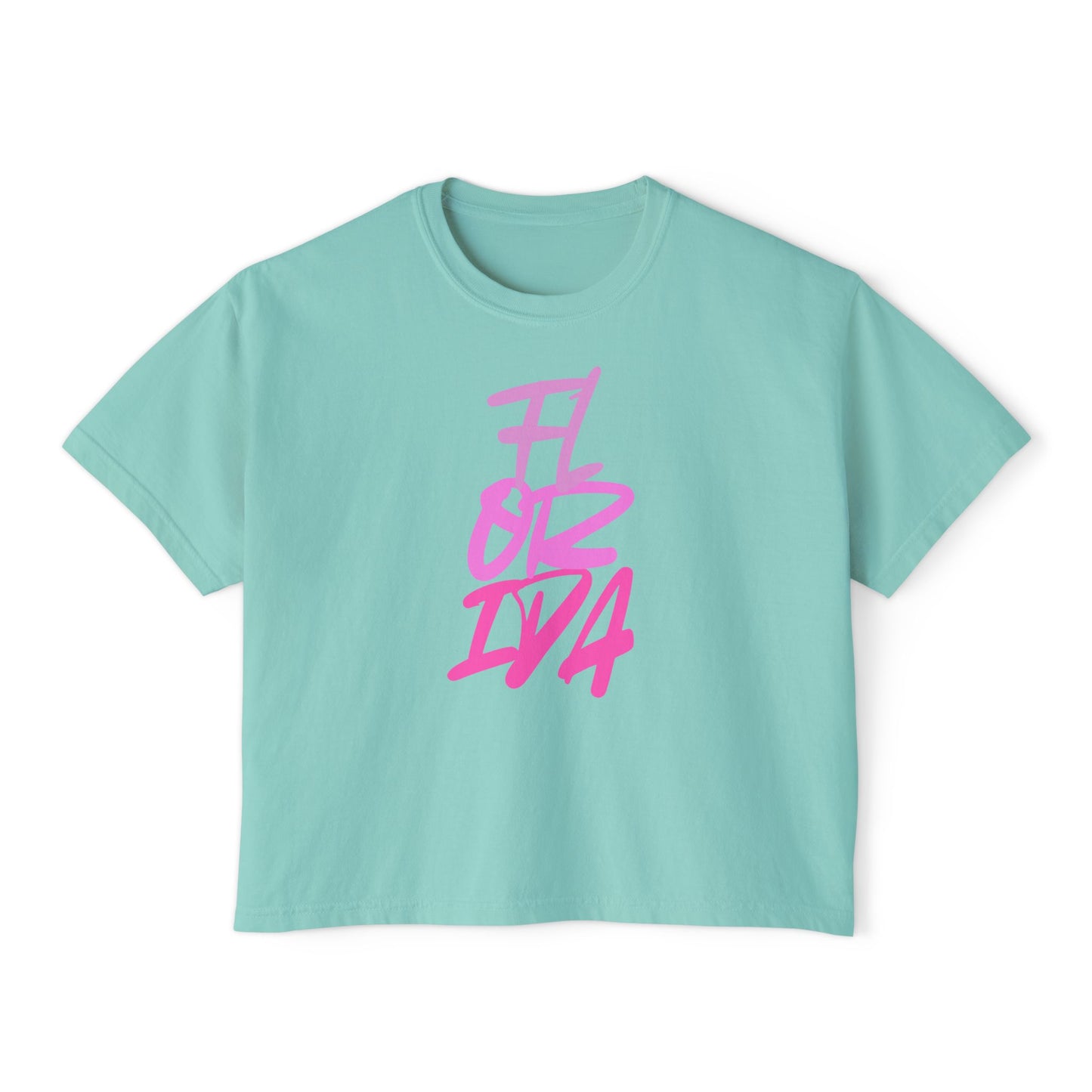 Women's Boxy Florida Tee | FL Cute Tee