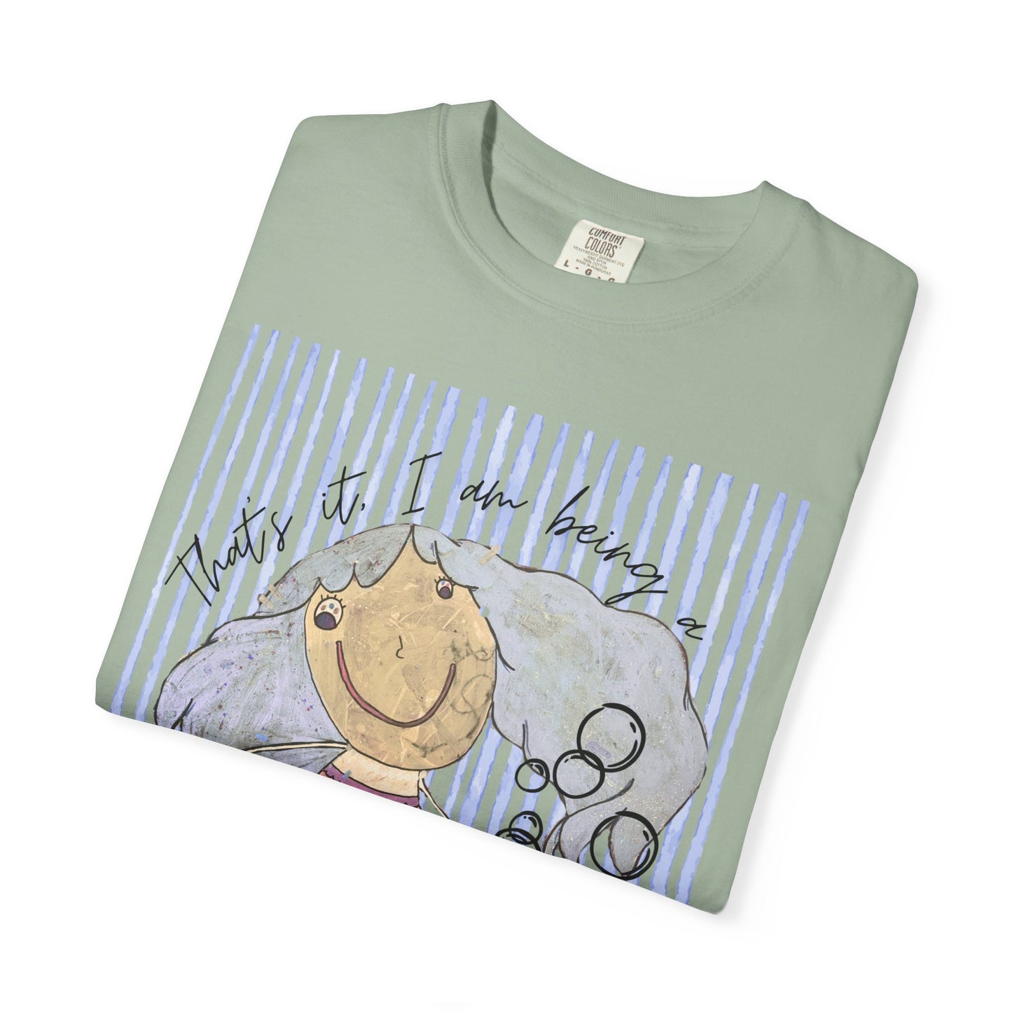 Mermaid Watercolor Graphic T-Shirt — "Just a Little Mermaid"