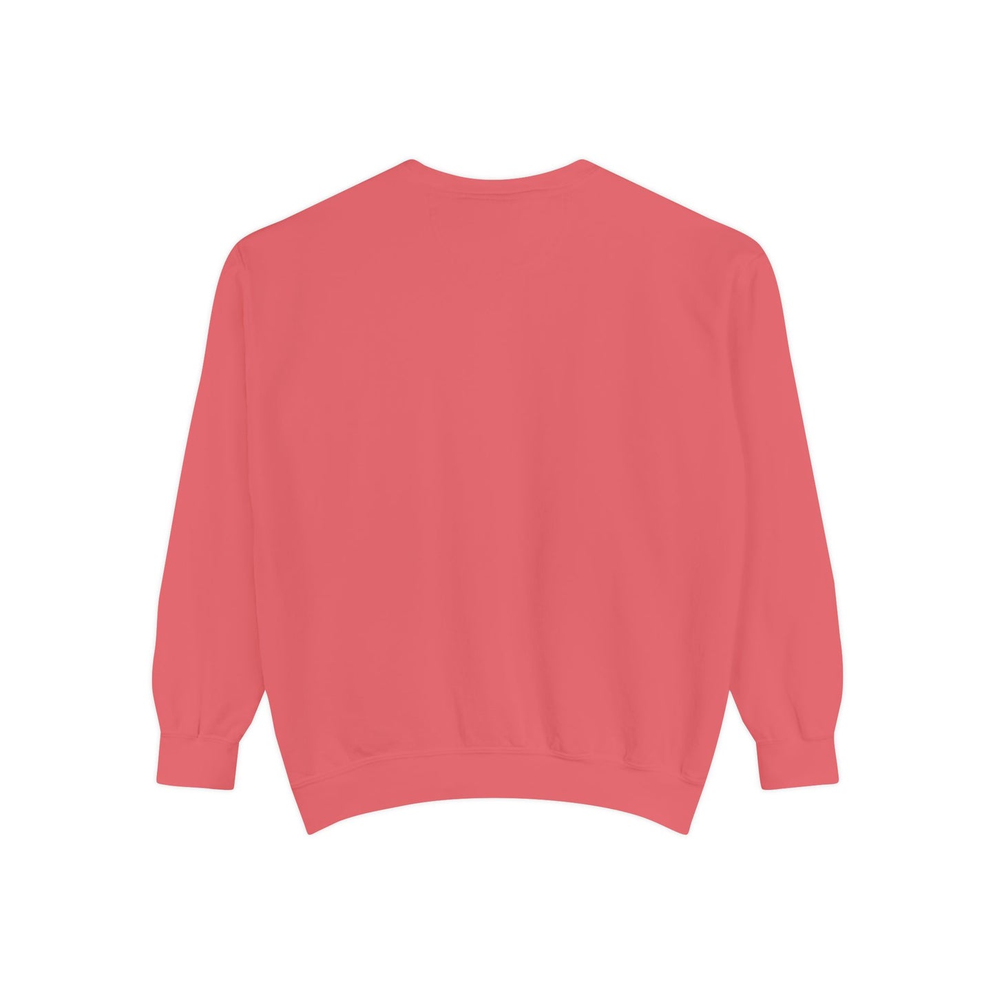 Love One Floral Sweatshirt — Retro Stripe Heart Graphic Crewneck