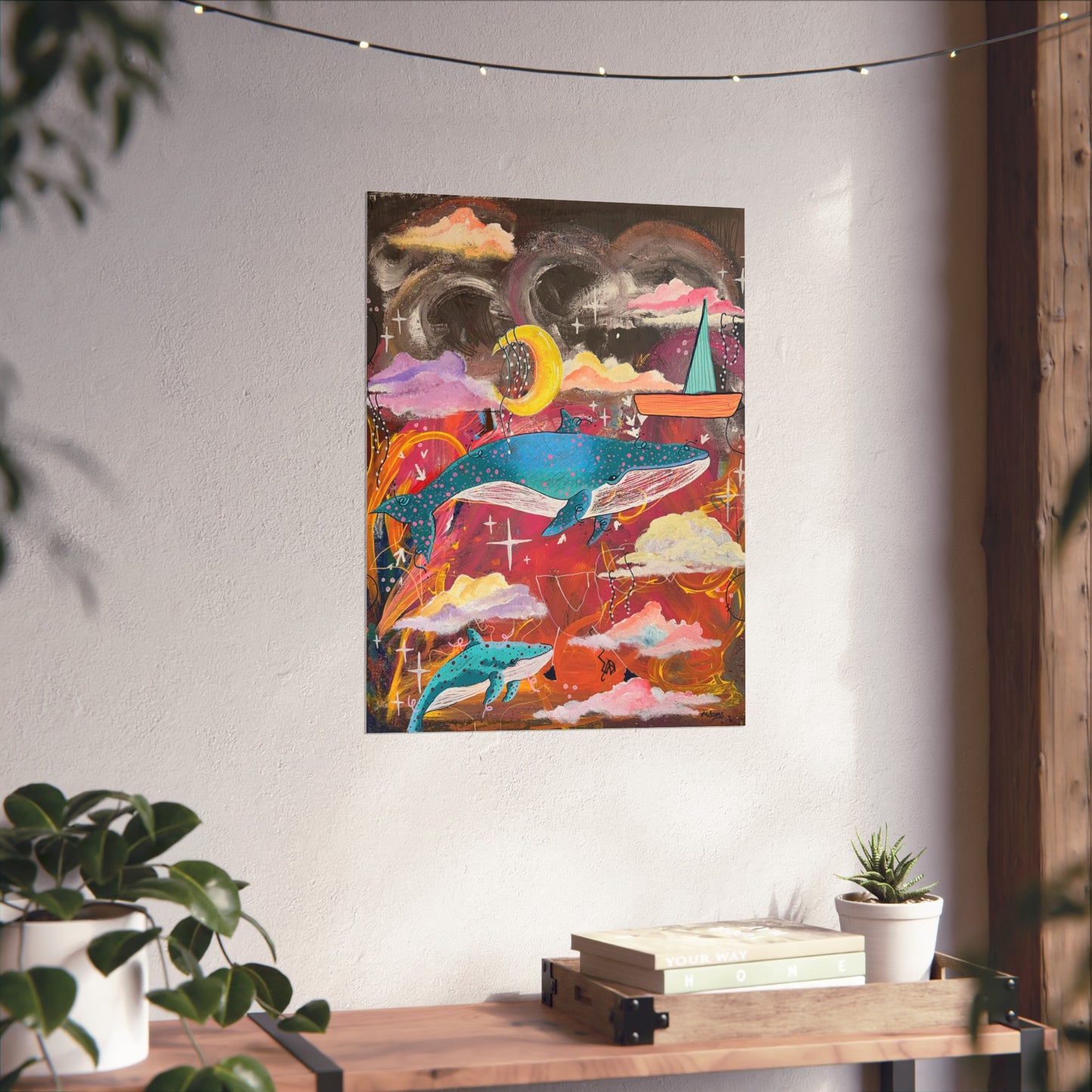 Whales Of The Sky- PRINT