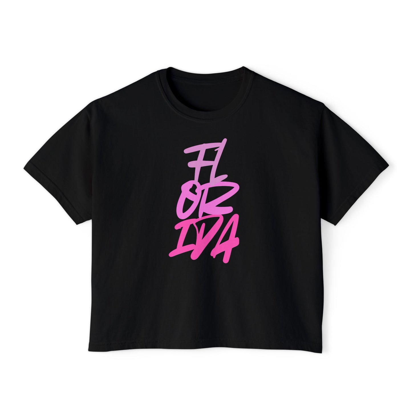 Women's Boxy Florida Tee | FL Cute Tee