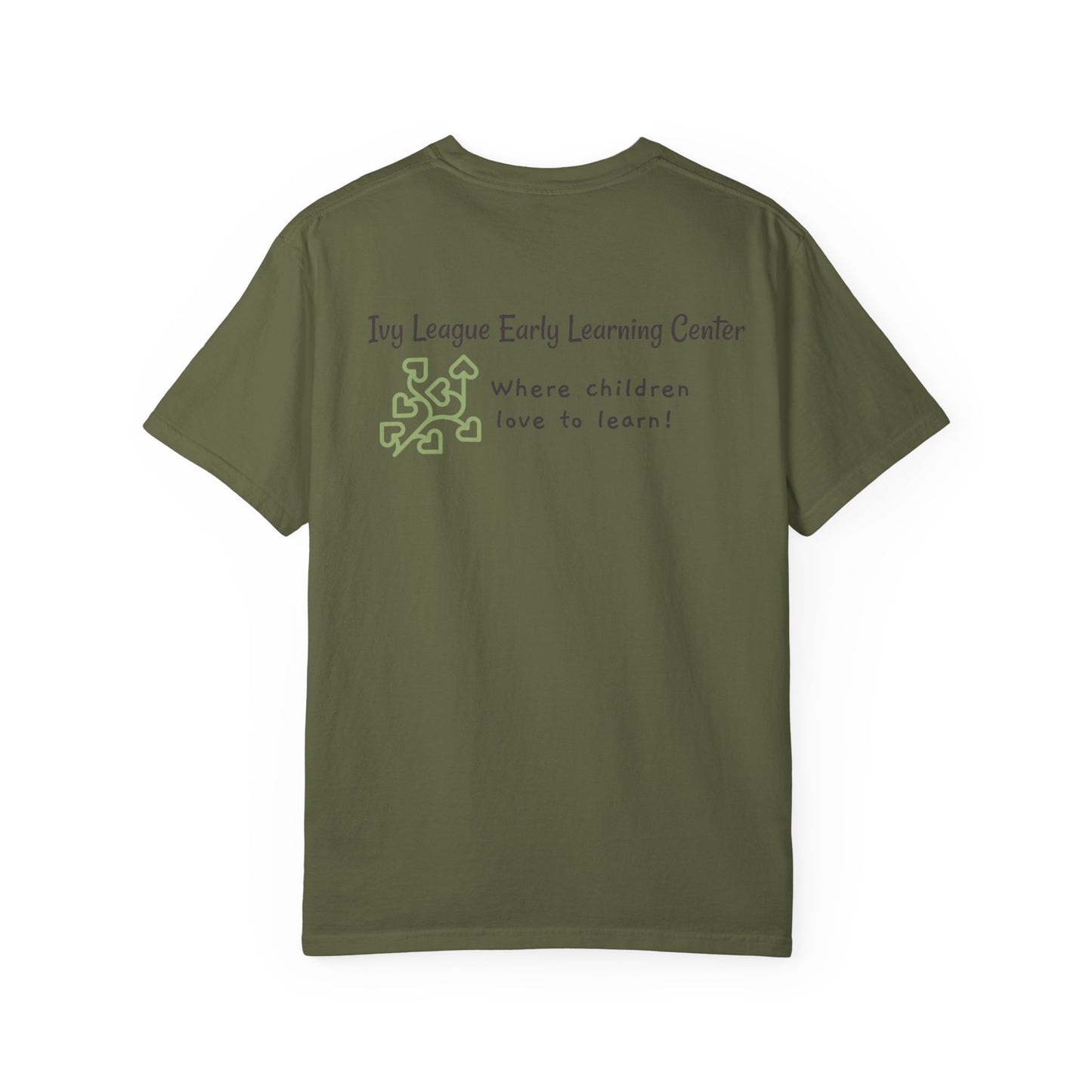 CUSTOM SHIRT FOR IVY LEAGUE ELC Play Is Learning T-Shirt — "Play is Learning the Most Natural Form" Preschool Teacher Tee