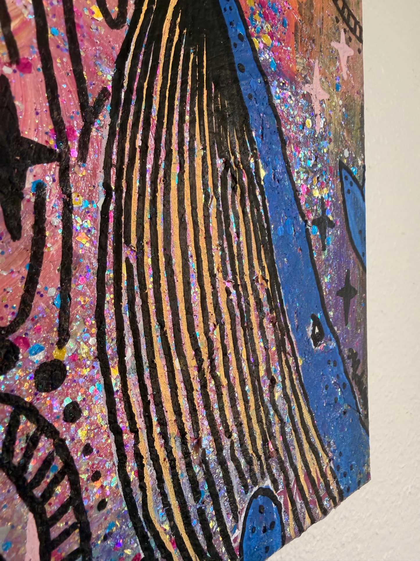 Whale Direction - Original Acrylic Painting